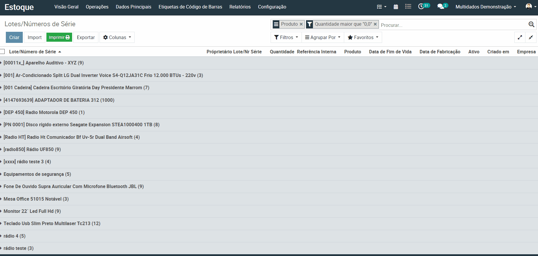 MultiERP • Imagem e Texto
