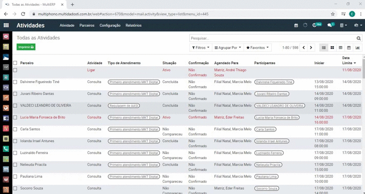 MultiERP • Texto e Imagem